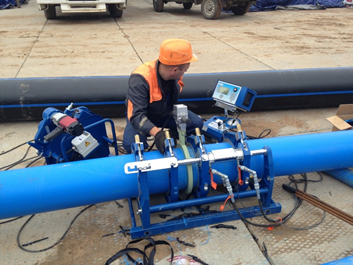 Тест ПЭ труб при производстве